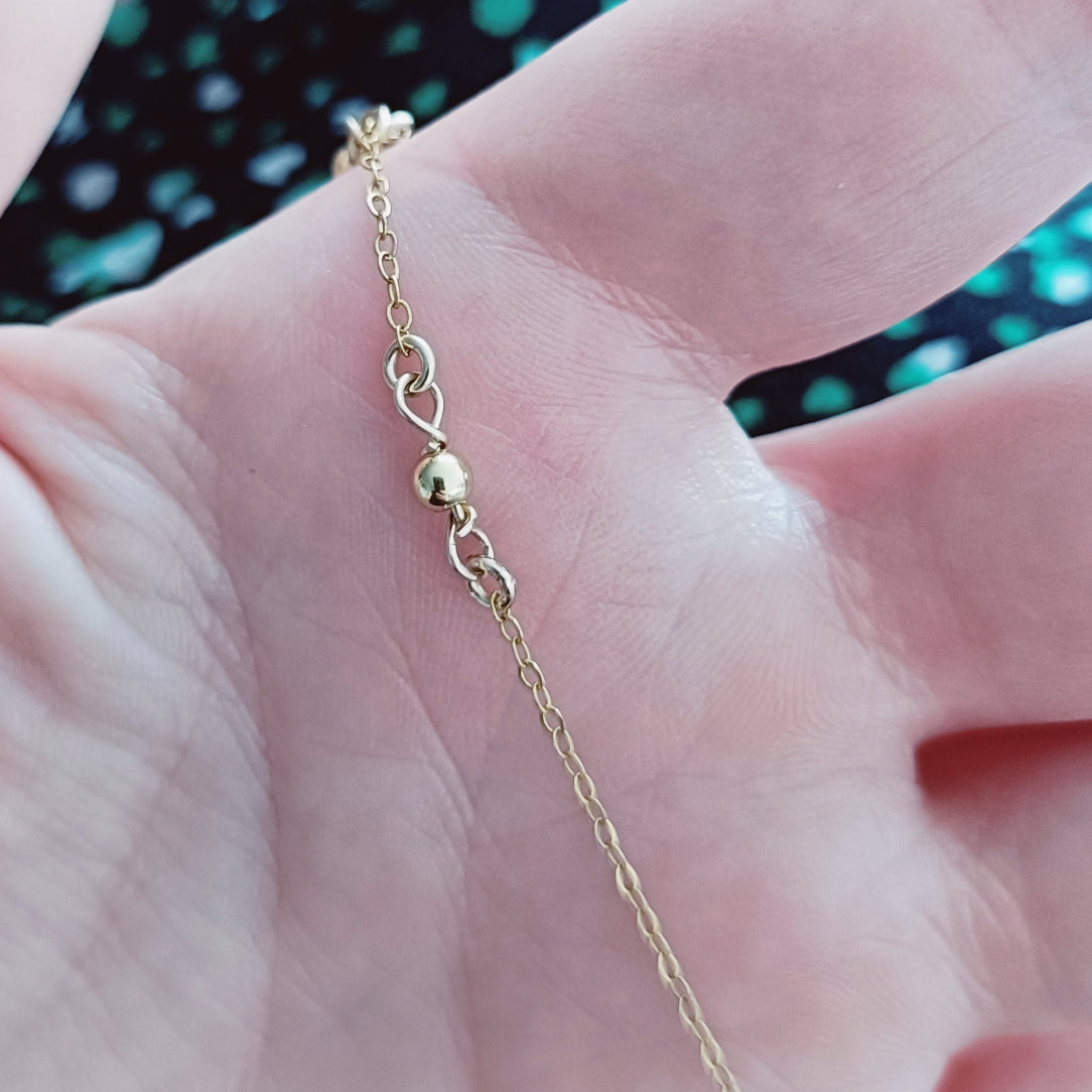 Collier Ben détail perle
