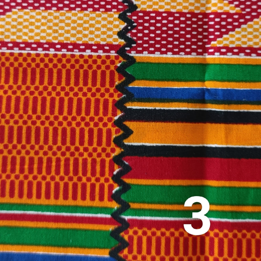 Tissu Wax 3 multicolor