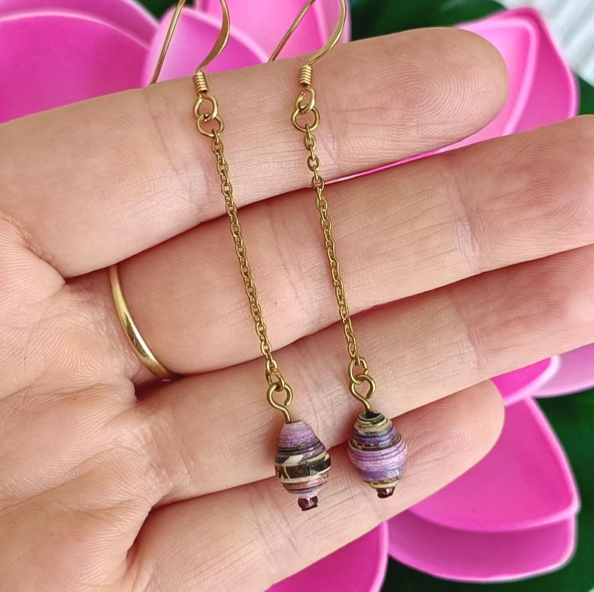 ALADDIN Boucles d'oreilles - Papier
