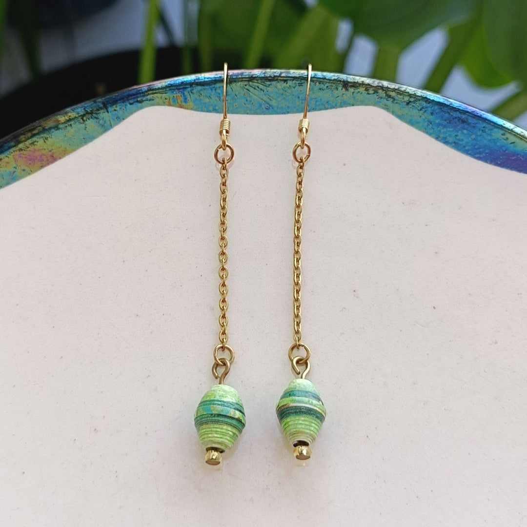 ALADDIN Boucles d'oreilles - Papier