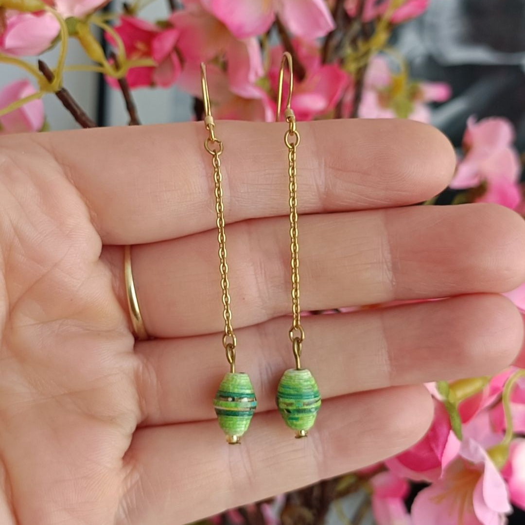 ALADDIN Boucles d'oreilles - Papier